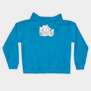 Fish in a Submarine Kids Hoodie